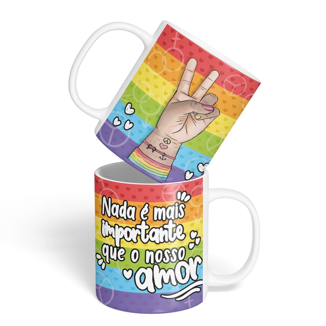Kit Caderno, Bloco e Caneca - Namorados - Amor Importante