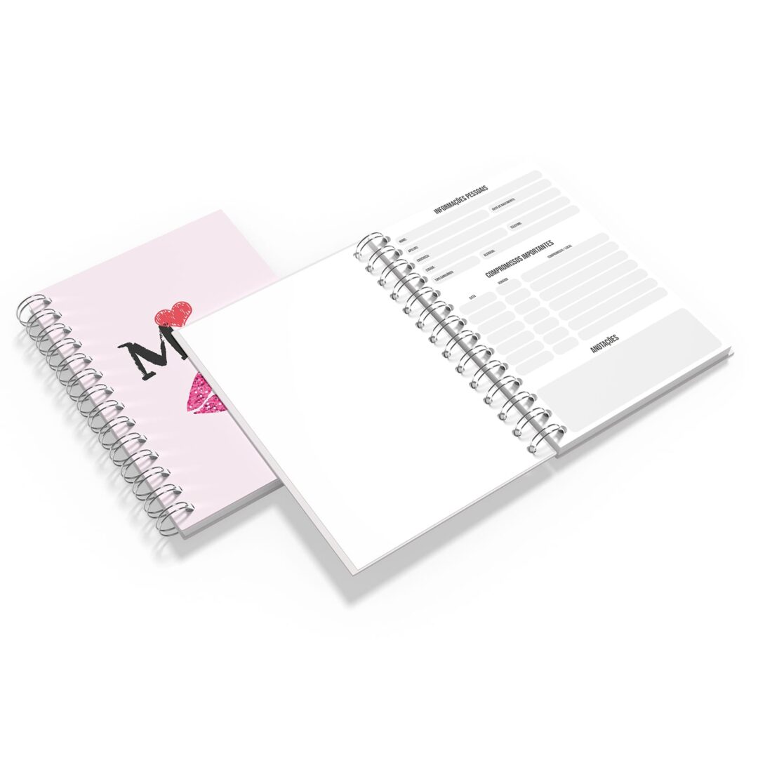 Kit Caderno, Bloco e Caneca - Namorados - Mrs