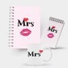Kit Caderno, Bloco e Caneca - Namorados - Mrs