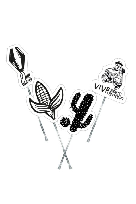 Tag de Doce - Festa Junina - Cordel Santo Antônio - 16 peças