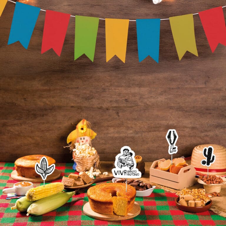 Tag de Doce – Festa Junina – Cordel Santo Antônio – 16 peças
