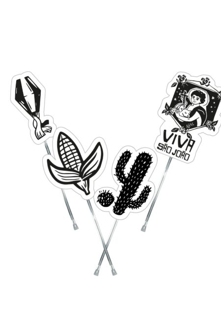 Tag de Doce - Festa Junina - Cordel São João - 16 peças