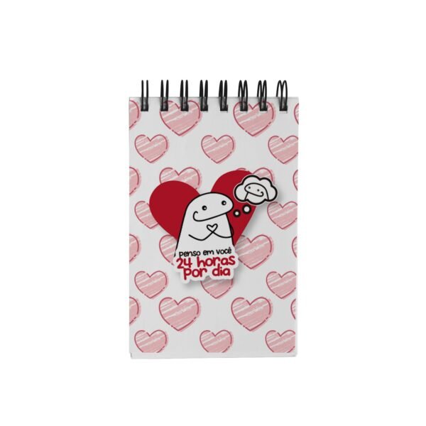 Bloco de Notas 10x15cm - Amor - Flork - 24 Horas - Imagem 3