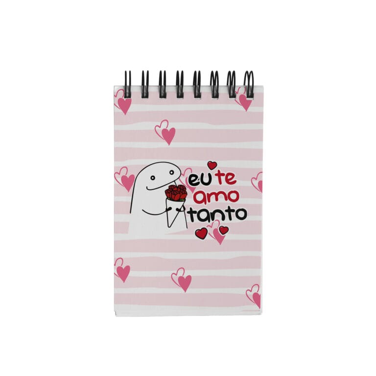 Bloco de Notas 10x15cm – Amor – Flork – Eu Te Amo Tanto