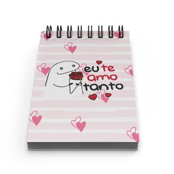 Bloco de Notas 10x15cm - Amor - Flork - Eu Te Amo Tanto - Imagem 3