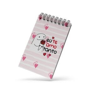 Bloco de Notas 10x15cm - Amor - Flork - Eu Te Amo Tanto