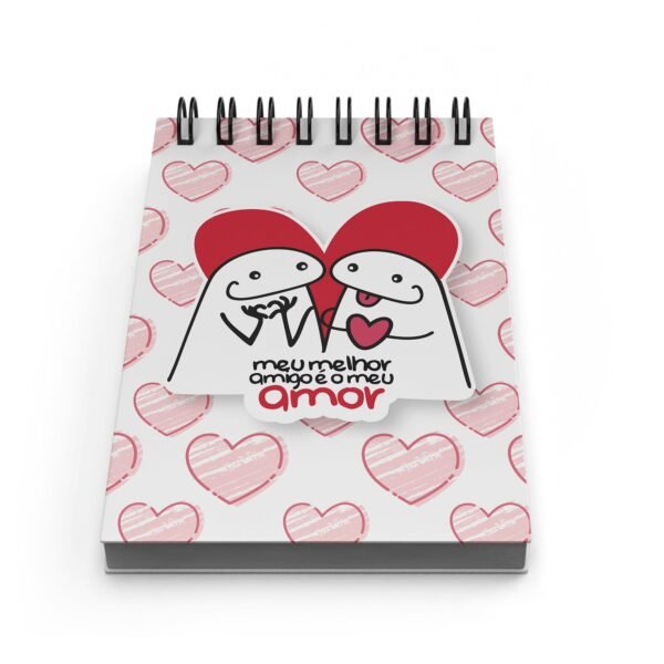 Bloco de Notas 10x15cm - Amor - Flork - Melhor Amigo - Imagem 3