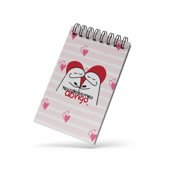 Bloco de Notas 10x15cm - Amor - Flork - Meu Abrigo