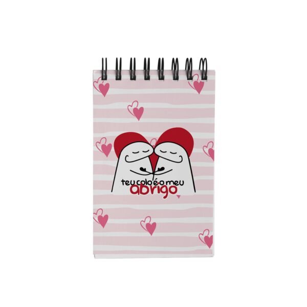 Bloco de Notas 10x15cm - Amor - Flork - Meu Abrigo - Imagem 2