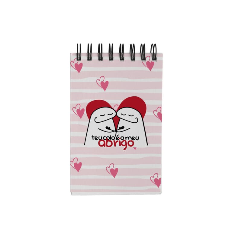 Bloco de Notas 10x15cm – Amor – Flork – Meu Abrigo
