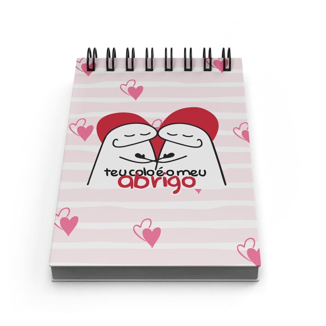 Bloco de Notas 10x15cm - Amor - Flork - Meu Abrigo