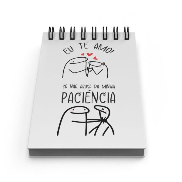 Bloco de Notas 10x15cm - Amor - Flork - Não Abusa - Imagem 2