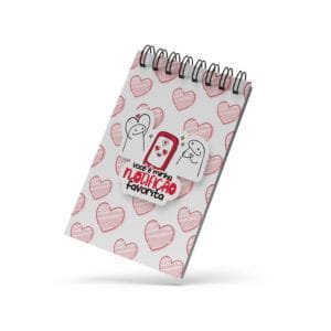 Bloco de Notas 10x15cm - Amor - Flork - Notificação Favorita