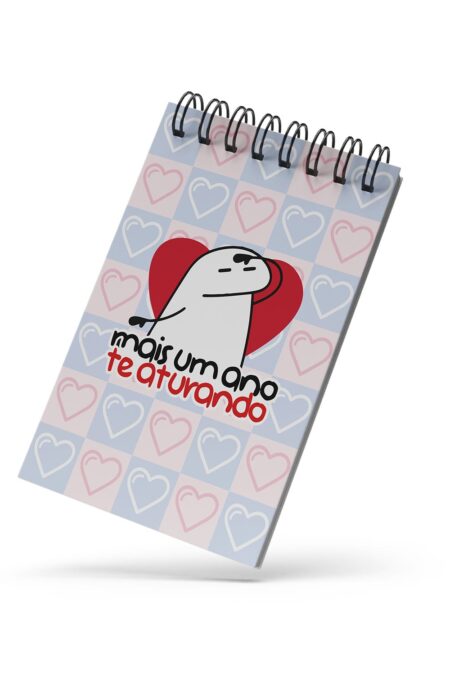 Bloco de Notas 10x15cm - Amor - Flork - Te Aturando