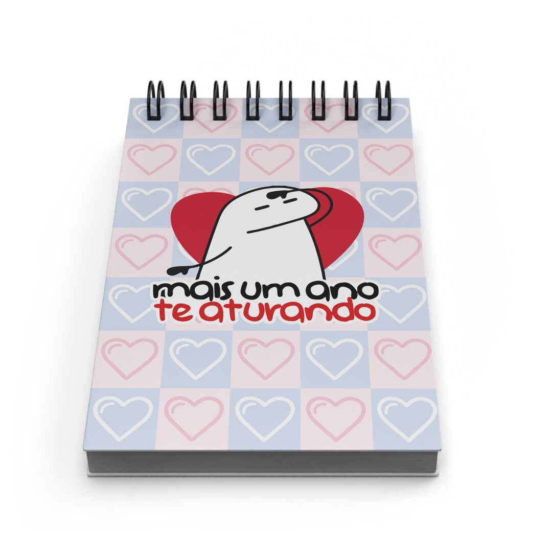 Bloco de Notas 10x15cm - Amor - Flork - Te Aturando