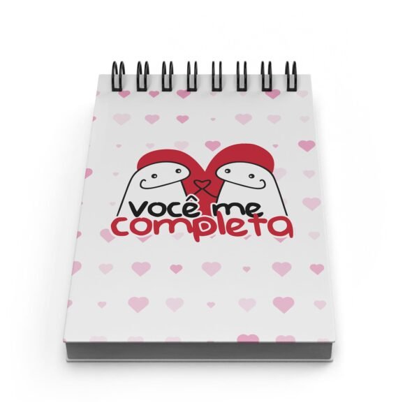 Bloco de Notas 10x15cm - Amor - Flork - Você Me Completa - Imagem 3