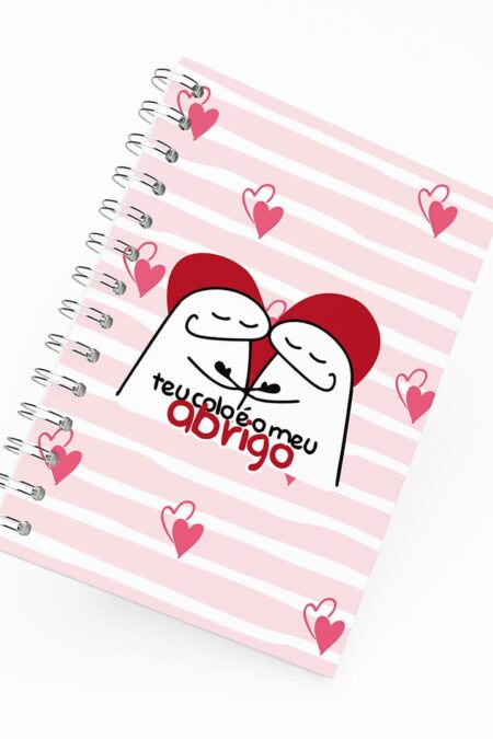 Caderno Grande 19x27cm - Amor - Flork - Meu Abrigo