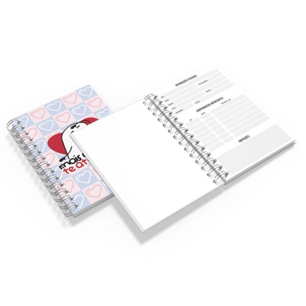 Kit Caderno, Bloco e Caneca - Amor - Flork - Te Aturando - Imagem 2