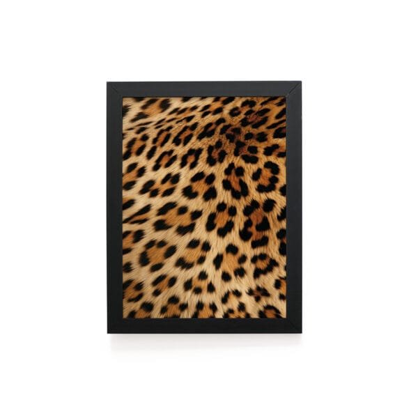 Quadro Decorativo 30x42cm - Textura Animal - Leopardo