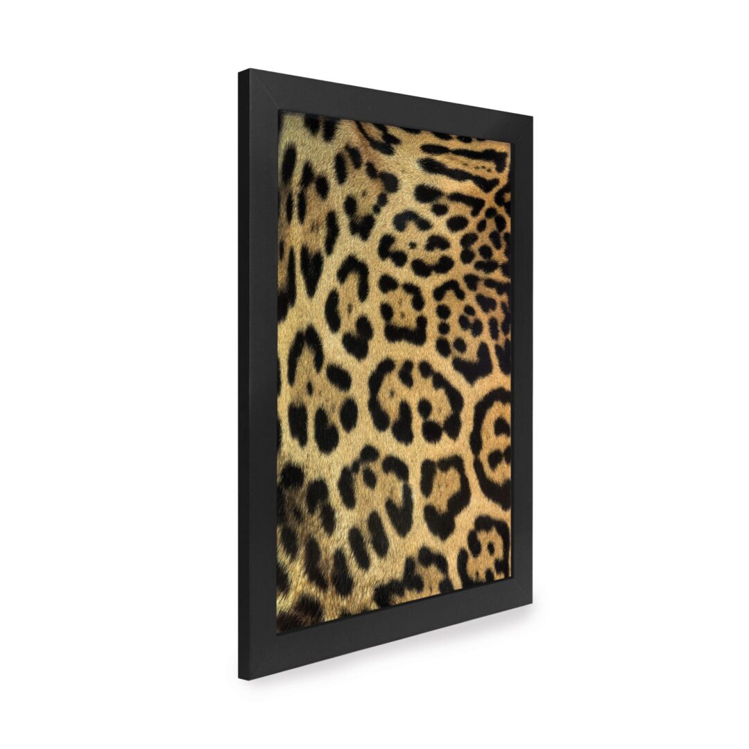 Quadro Decorativo 30x42cm - Textura Animal - Onça-Pintada