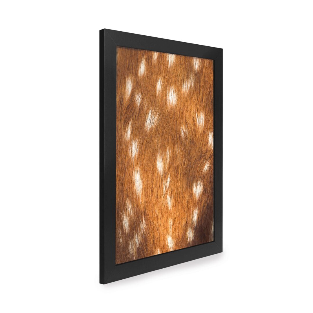 Quadro Decorativo 30x42cm - Textura Animal - Veado