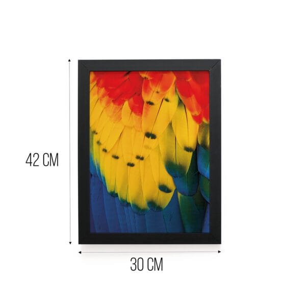 Quadro Decorativo 30x42cm - Textura Animal - Araracanga - Imagem 5