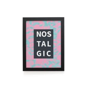 Quadro Decorativo 30x42cm - Nostalgic