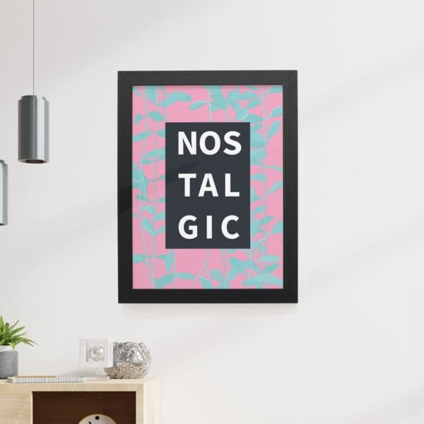 Quadro Decorativo 30x42cm - Nostalgic - Imagem 3
