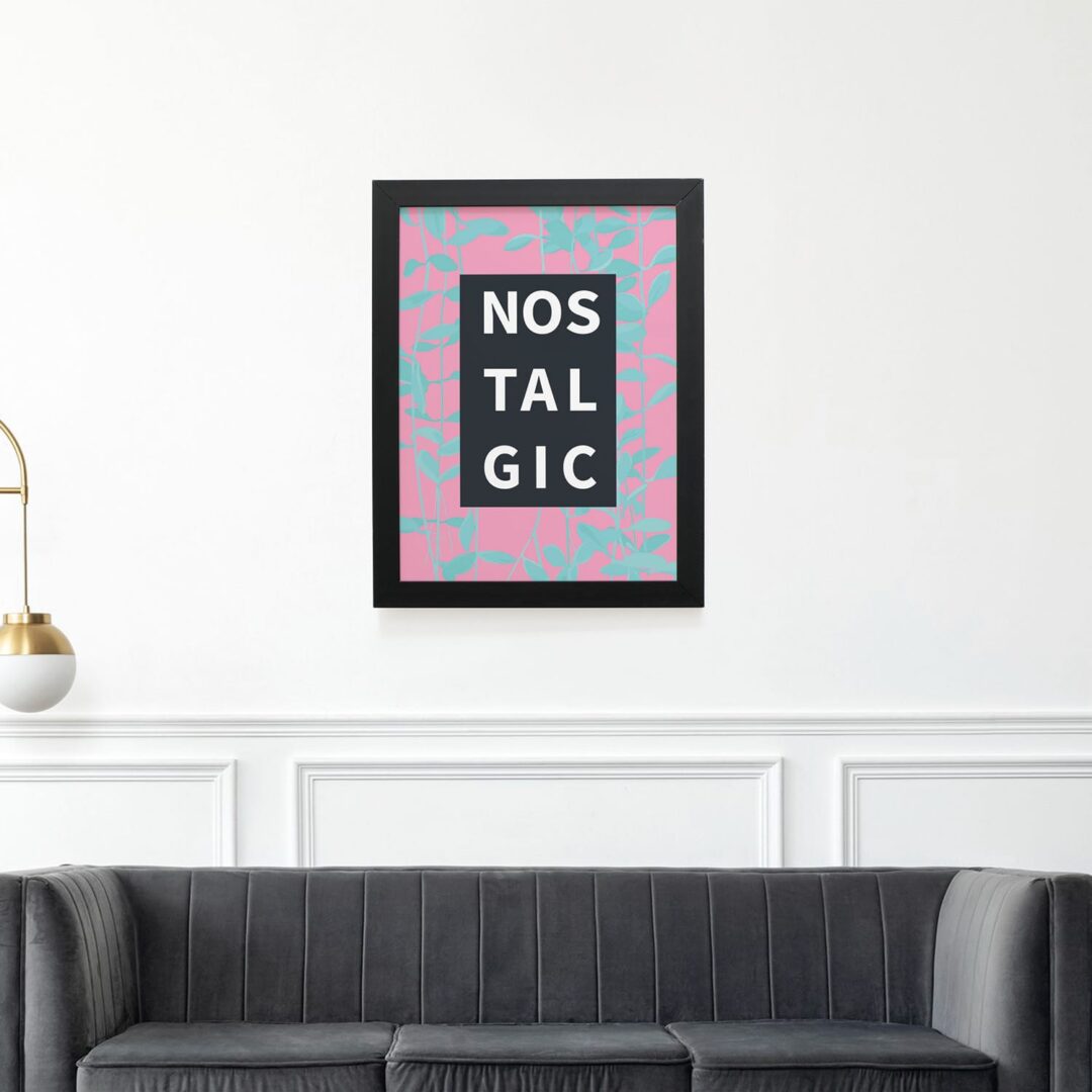 Quadro Decorativo 30x42cm - Nostalgic
