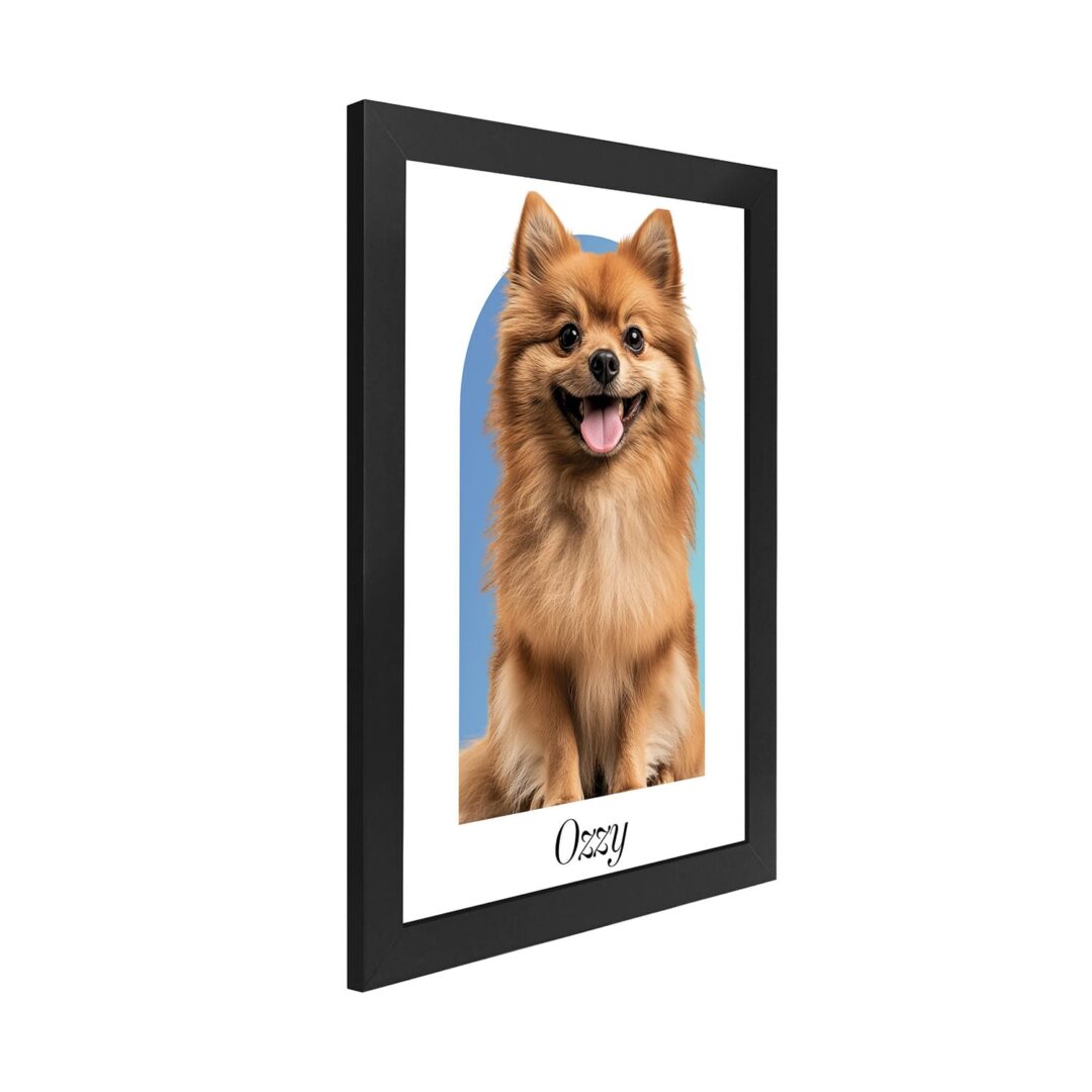 Quadro Decorativo 30x42cm - Personalize com seu Pet