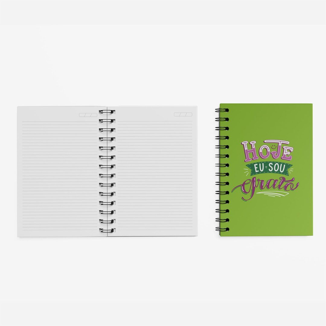 Caderno Grande 19x27cm - Hoje Eu Sou Grato