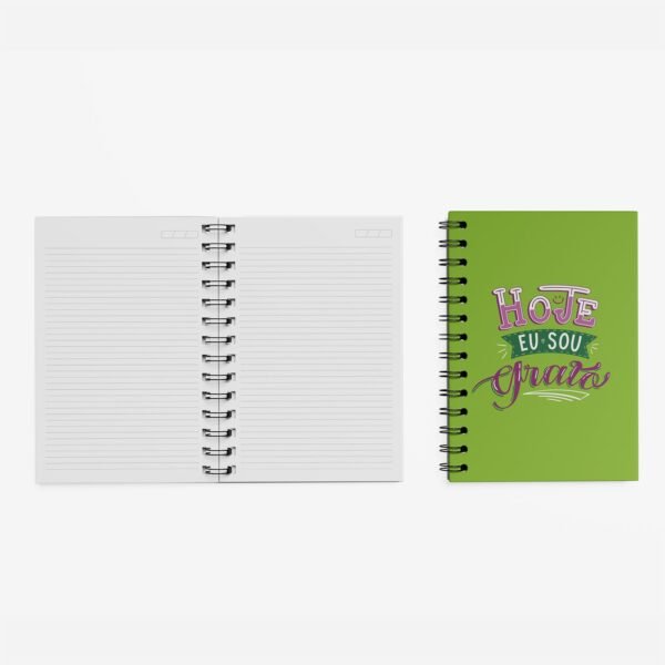 Caderno Grande 19x27cm - Hoje Eu Sou Grato - Imagem 2