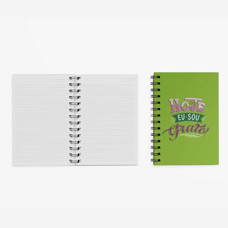 Caderno Grande 19x27cm – Hoje Eu Sou Grato