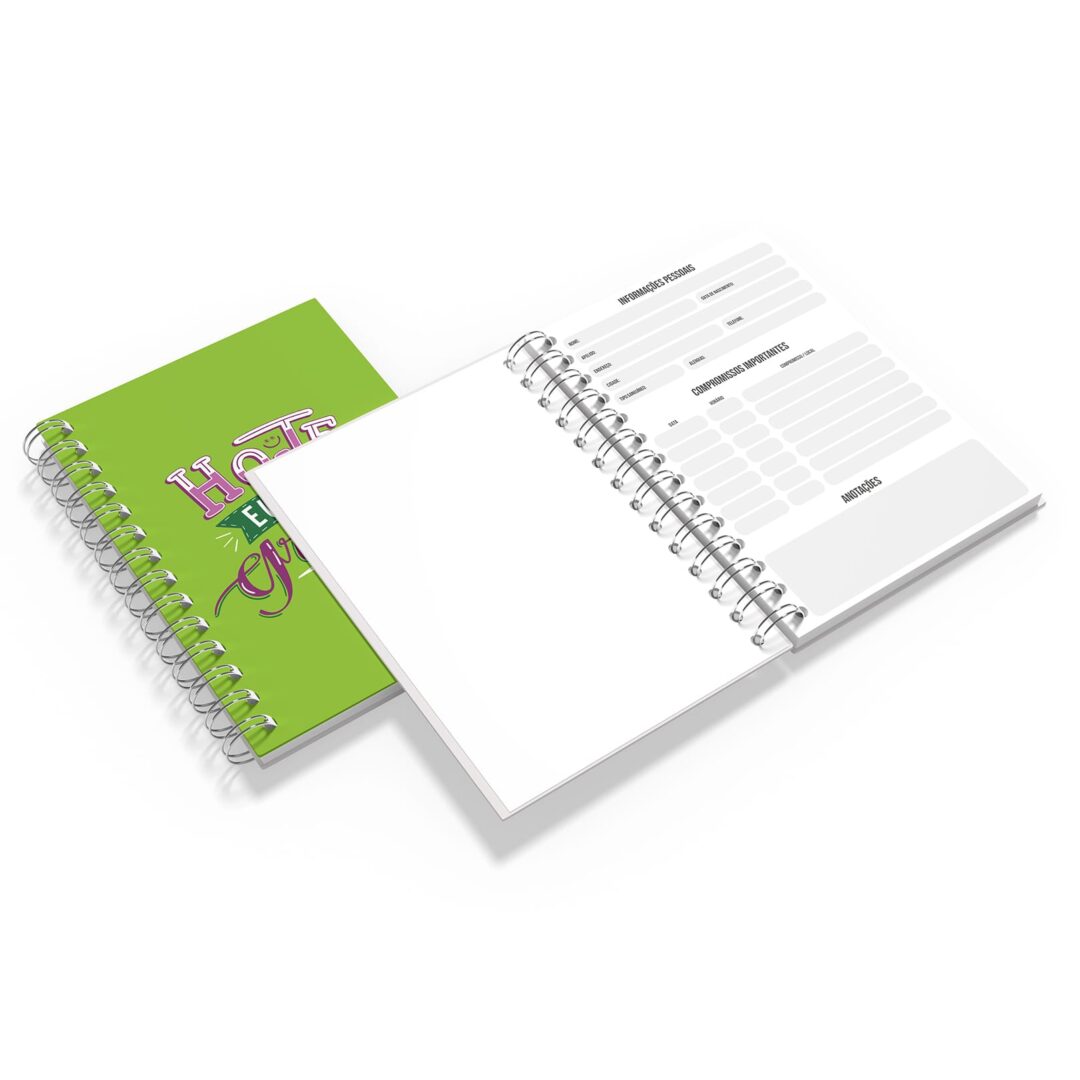 Caderno Grande 19x27cm - Hoje Eu Sou Grato