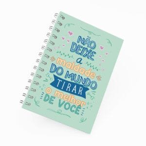 Caderno Grande 19x27cm - Maldade do Mundo
