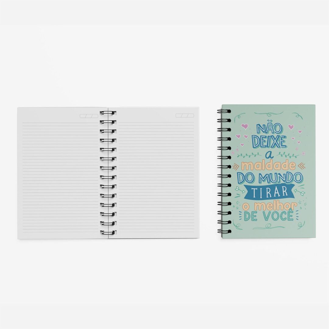 Caderno Grande 19x27cm - Maldade do Mundo