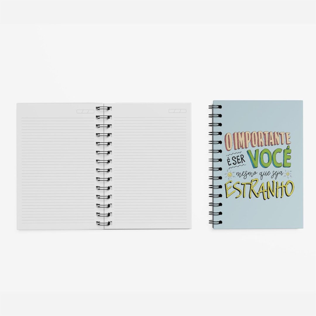 Caderno Grande 19x27cm - Mesmo que Seja Estranho