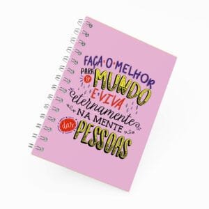 Caderno Grande 19x27cm - Na Mente das Pessoas