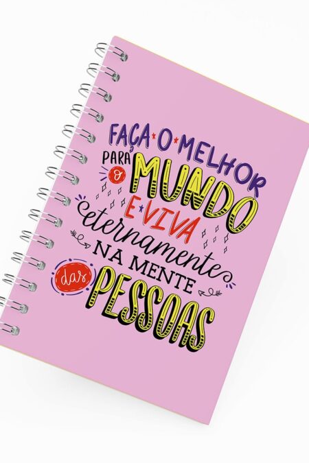 Caderno Grande 19x27cm - Na Mente das Pessoas