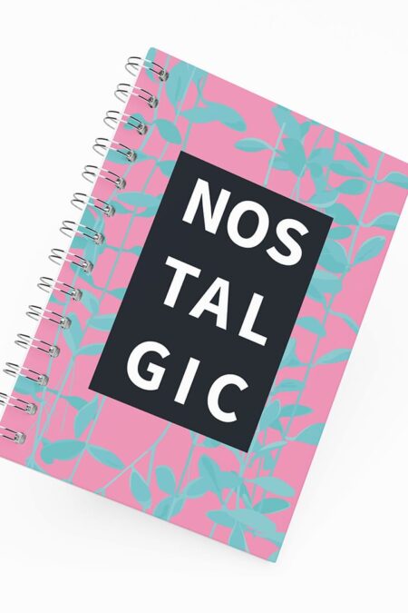 Caderno Grande 19x27cm - Nostalgic