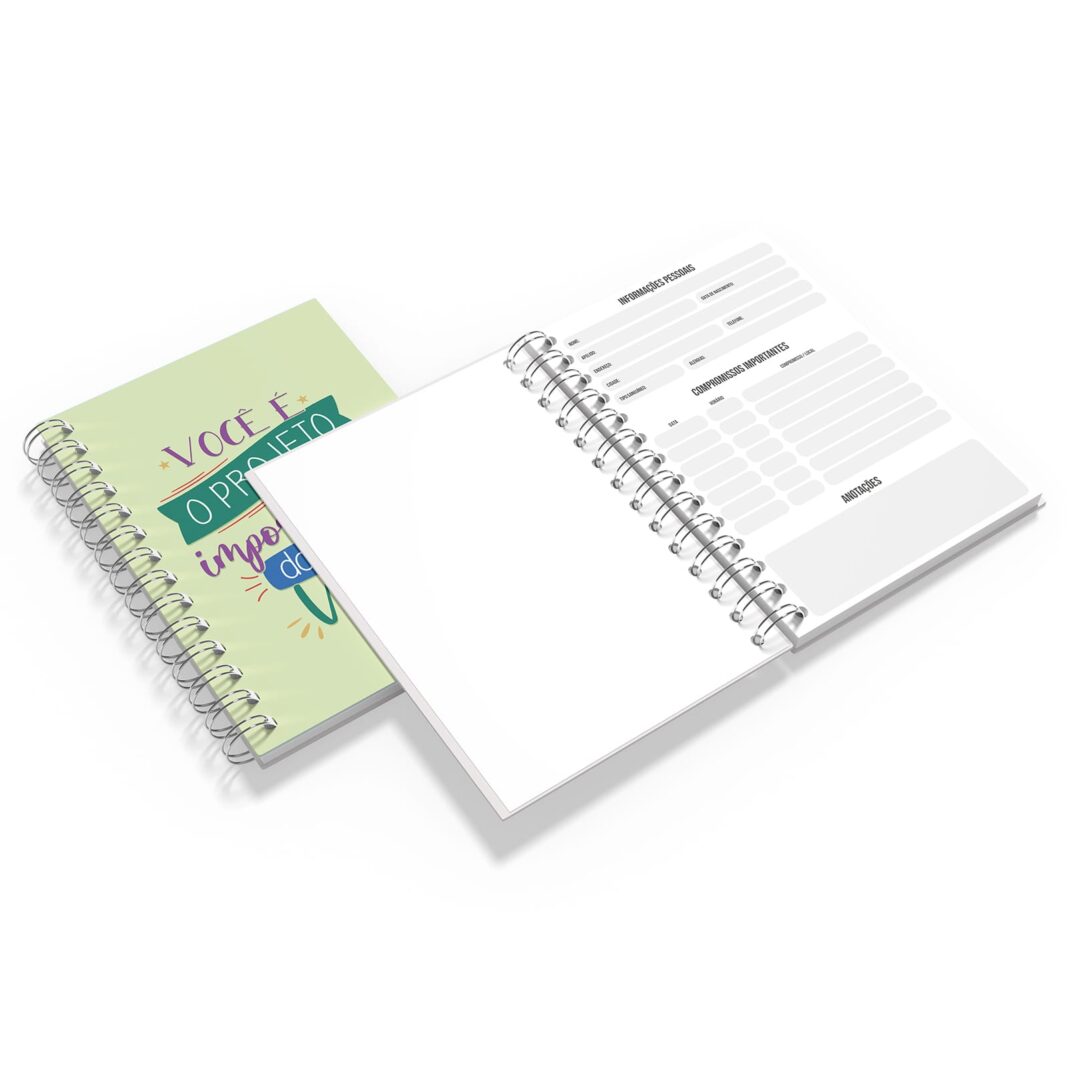 Caderno Grande 19x27cm - Projeto Mais Importante