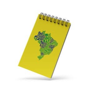 Bloco de Notas 10x15cm - Brasil em Palavras