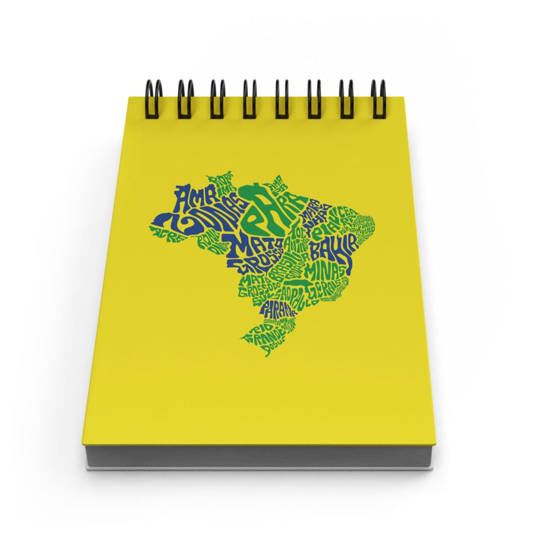 Bloco de Notas 10x15cm - Brasil em Palavras