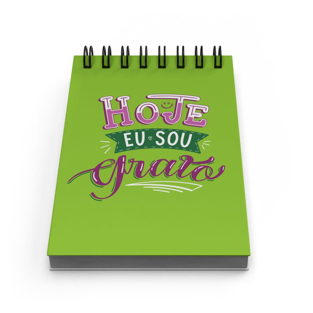 Bloco de Notas 10x15cm - Hoje Eu Sou Grato