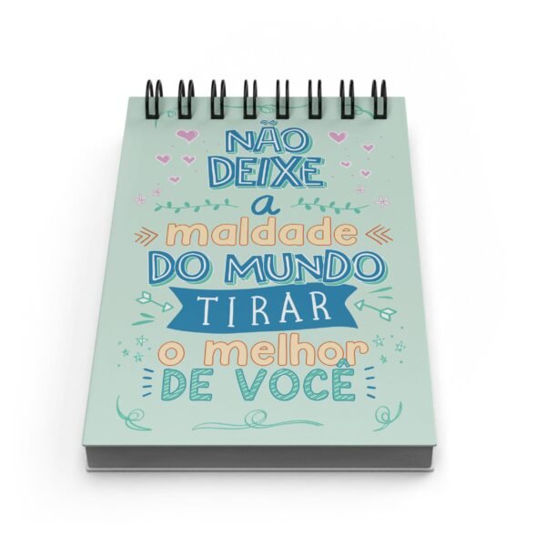 Bloco de Notas 10x15cm - Maldade do Mundo - Imagem 3