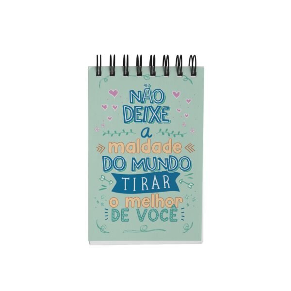 Bloco de Notas 10x15cm - Maldade do Mundo - Imagem 2