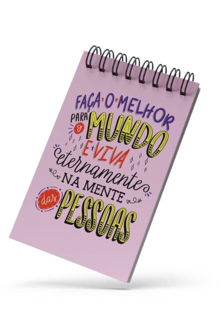 Bloco de Notas 10x15cm - Na Mente das Pessoas