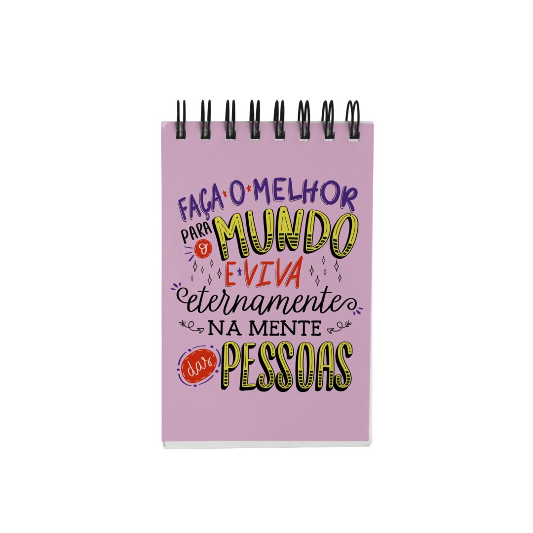 Bloco de Notas 10x15cm - Na Mente das Pessoas