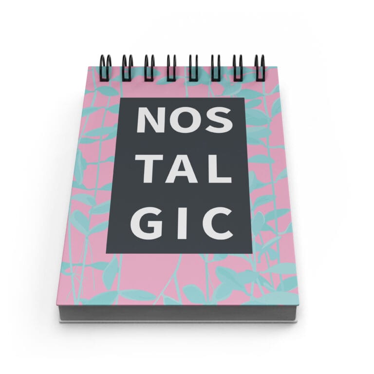 Bloco de Notas 10x15cm – Nostalgic
