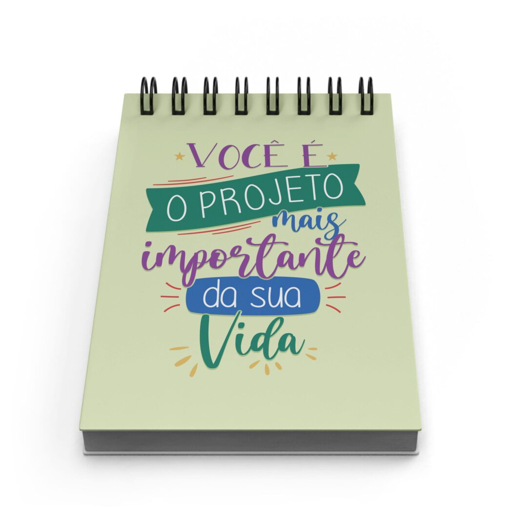 Bloco de Notas 10x15cm - Projeto Mais Importante